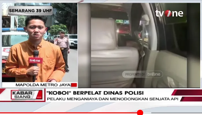 Pengemudi Mobil Dinas Polri Aniaya Sopir Taksi Online