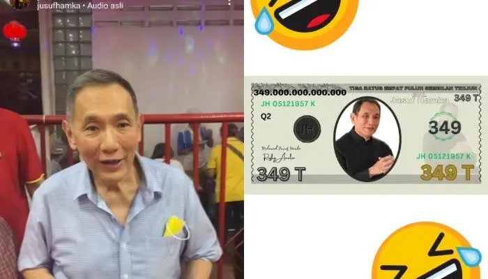 Jusuf Hamka ternyata bagi-bagi uang hasil &lsquo;pencucian uang&rsquo; yang diunggah di akun Instagram pribadinya.
