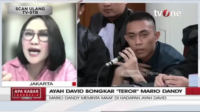 Tanggapan Pakar Gestur Pada Mario Dandy Saat Minta Maaf ke Ayah David Ozora