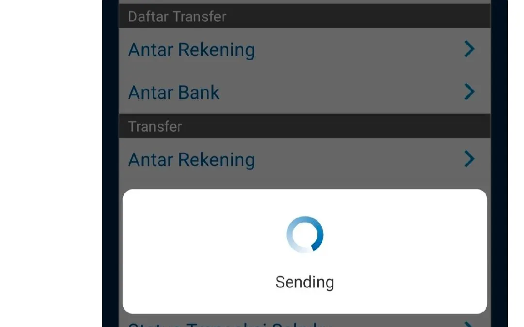 Mbanking BCA eror lagi