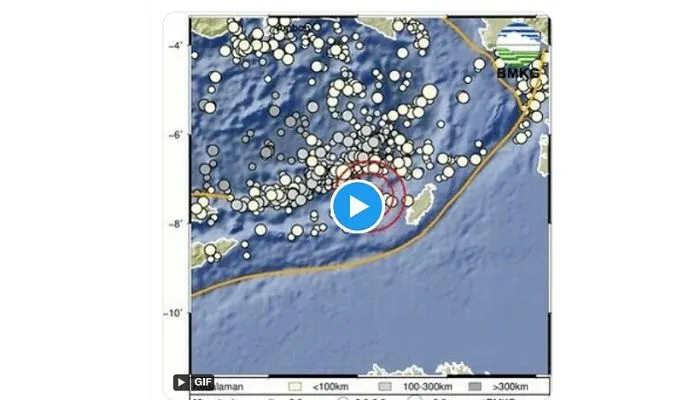 Gempa Kabupaten Maluku Tenggara Barat