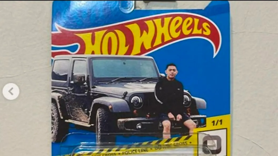 Viral Hot Wheels Mario Dandy