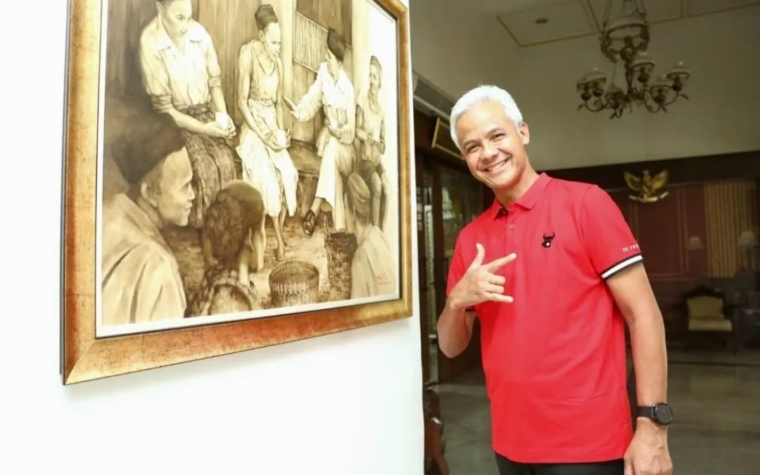 Gubernur Jawa Tengah, Ganjar Pranowo kembali unggul dalam survei terbaru dari Saiful Mujani Research and Consulting (SMRC) yang dirilis pada Sabtu, 15 April 2023.