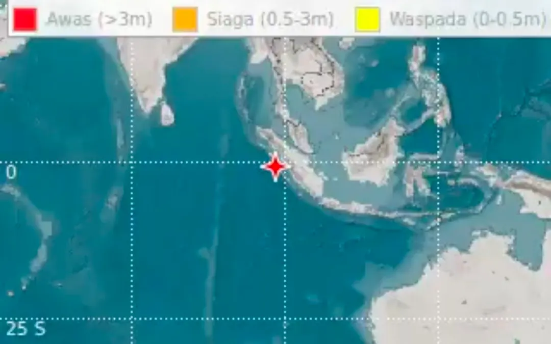 Status Peringatan Tsunami