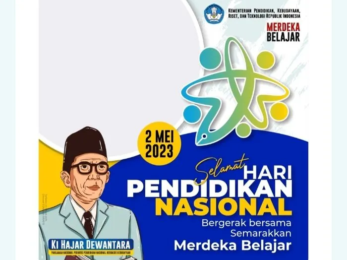 Twibbon Hardiknas 2023 terbaru.