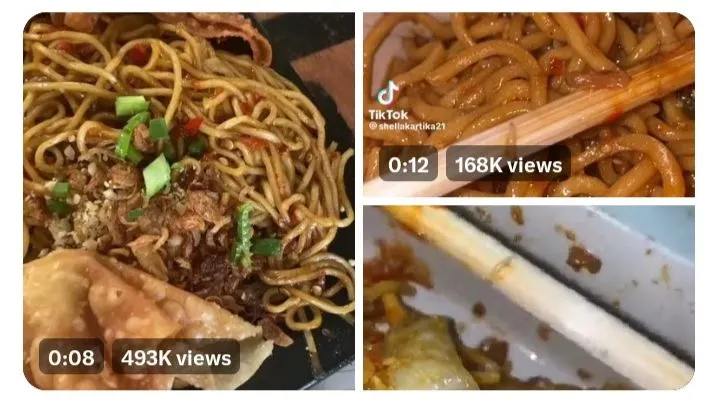 Konsumen temukan ada ulat di Mie Gacoan