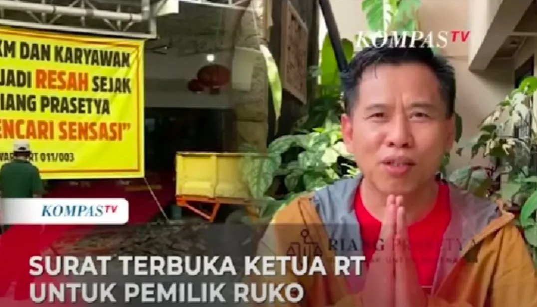 Ketua RT Sengketa Ruko