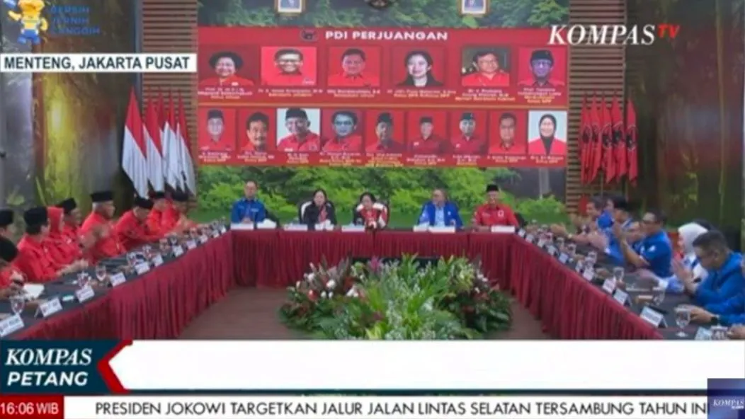 Pertemuan PAN dan PDIP