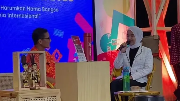 Apresiasi Sandiaga Uno kepada Putri Ariani