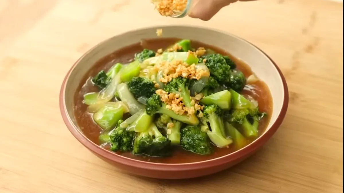 Resep Brokoli Saus Tiram