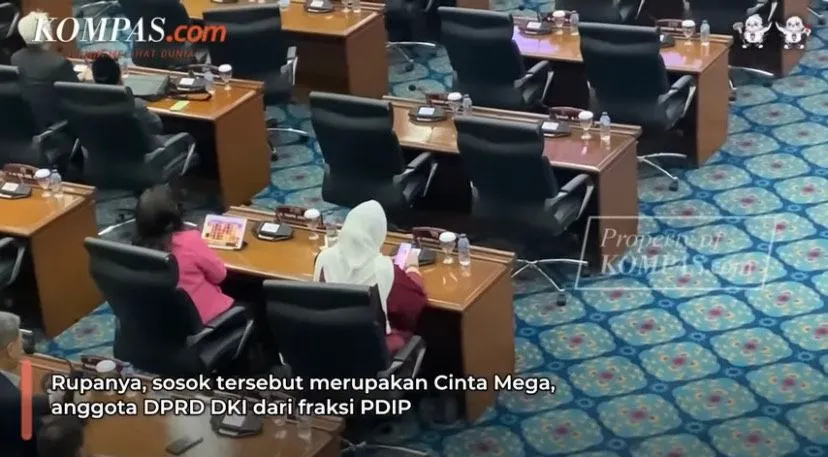 Cinta Mega Anggota DPRD DKI Diduga Main Slot Judi