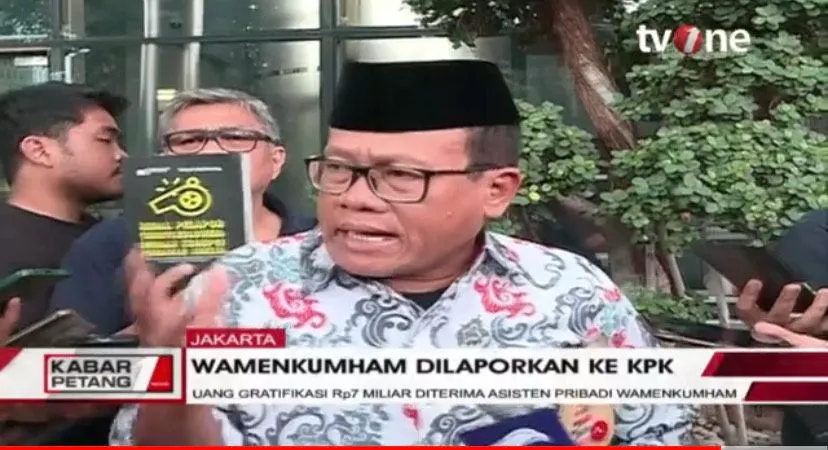 Ketua IPW Laporkan Wamenkumhamke KPK