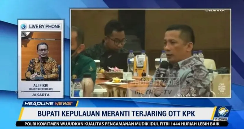 Bupati Kepulauan Meranti Muhammad Adil Terjaring OTT KPK