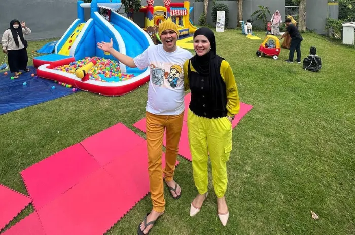 Foto IndraBekti dan Aldila Jelita
