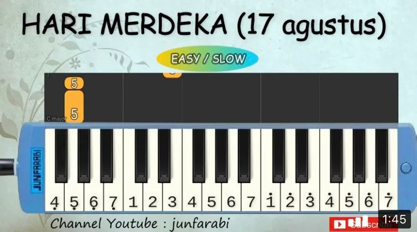 Inilah not pianika 17 Agustus 1945 yang dapat kamu mainkan pada HUT RI ke 78 nanti. Cek yuk ulasan lengkapnya di sini.