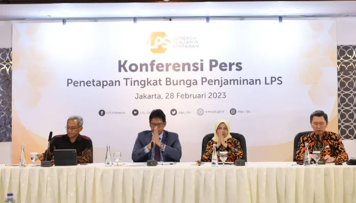 Konferensi Pers Penetapan Tingkat Bunga Penjaminan LPS