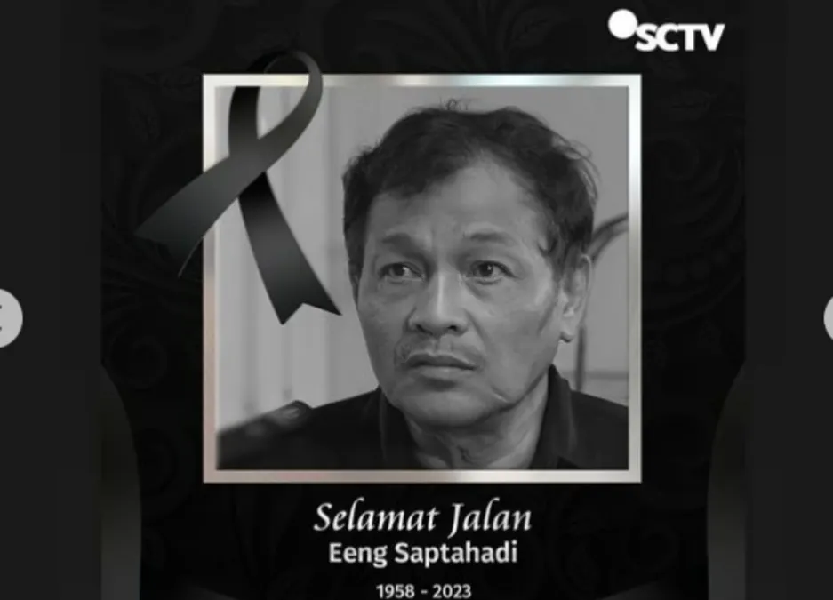 Aktor Senior Eeng Saptahadi Pemain Sinetron Takdir Cinta yang Kupilih Meninggal Dunia