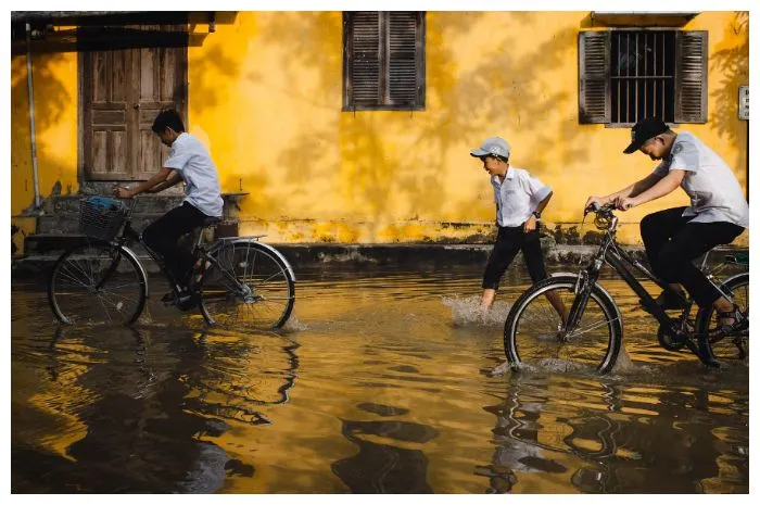 Ilustrasi Banjir di Jakarta
