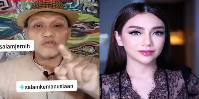 &nbsp;Kolase foto Celine Evangelista dan penganat perilaku yang mengkritiknya
