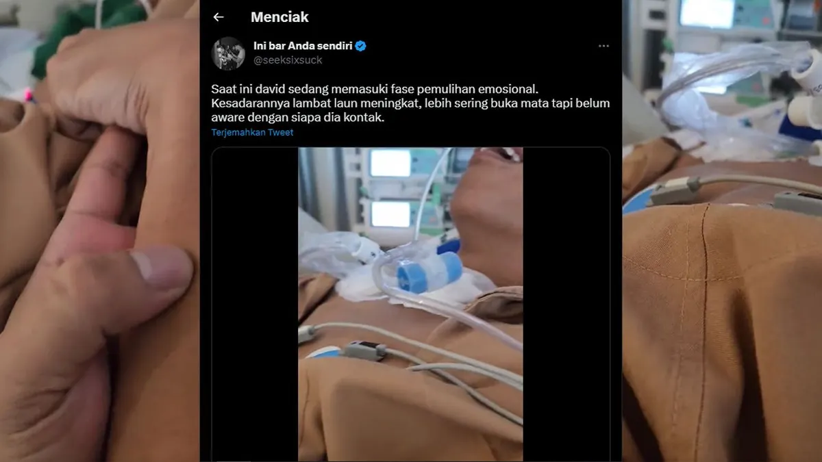 Kondisi David Ozora yang dikabarkan oleh Jonathan Latumahina