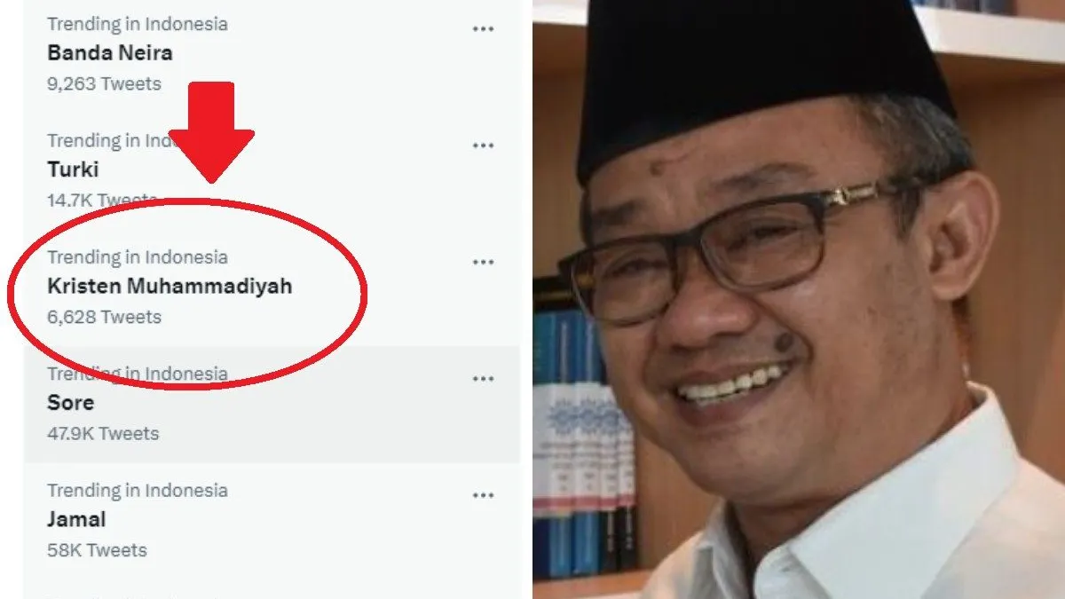 Abe Mu'ti: Kristen Muhammadiyah Trending Topik di Twitter