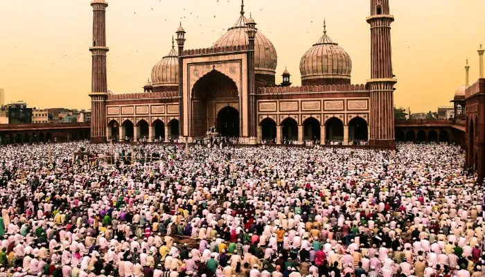Ilustrasi Masjid untuk salat Idul Adha