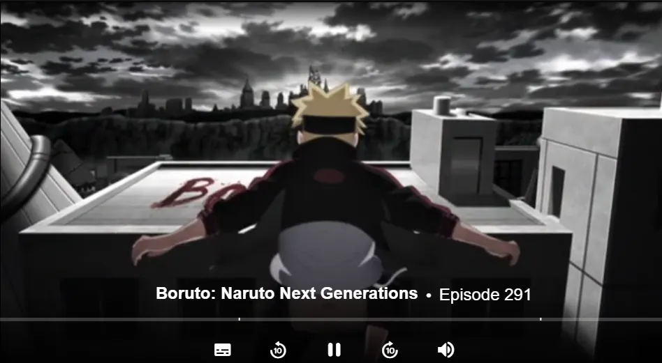 Linknonton Boruto eps 291 di Viu.
