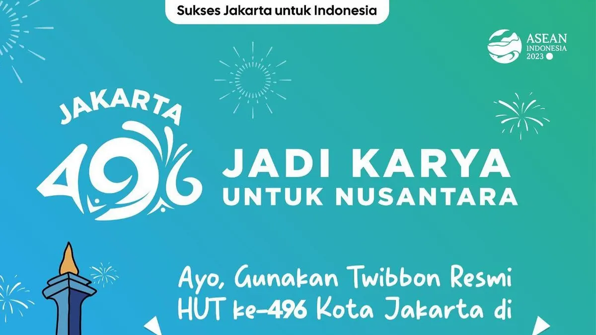 Link Twibbon Resmi HUT DKI Jakarta Ke-496