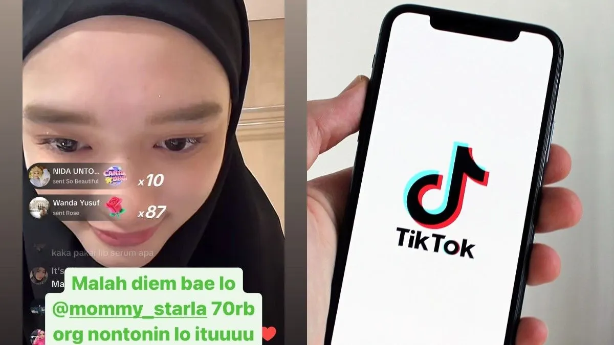 Gift Paus Viral di Live TikTok Inara Rusli 