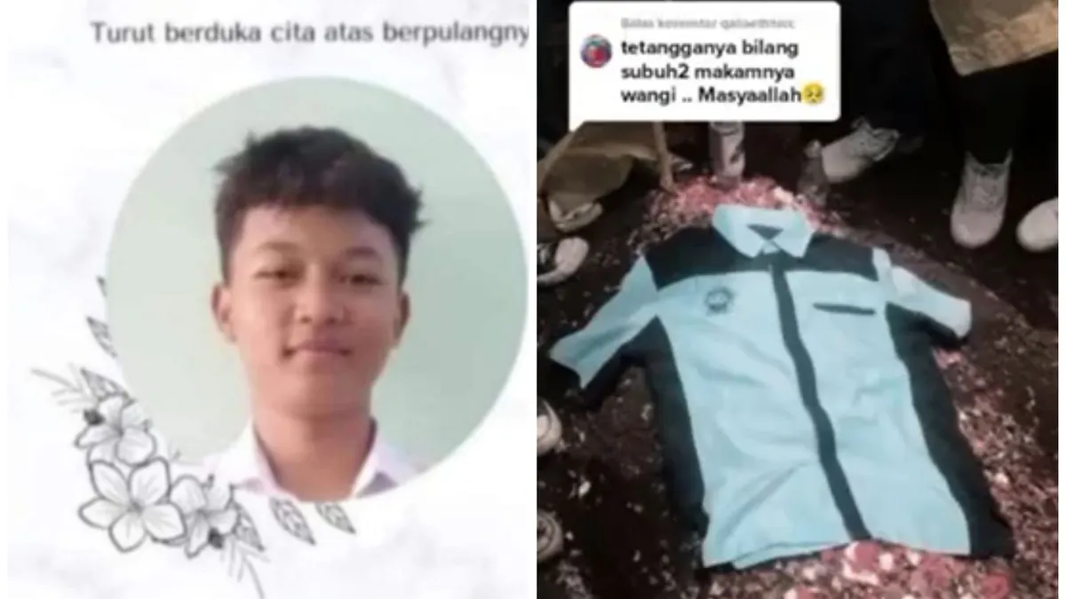 Kesaksian Makam Arya Saputra Pelajar Tewas Dibacok di Pomad&nbsp;Bogor&nbsp;Wangi