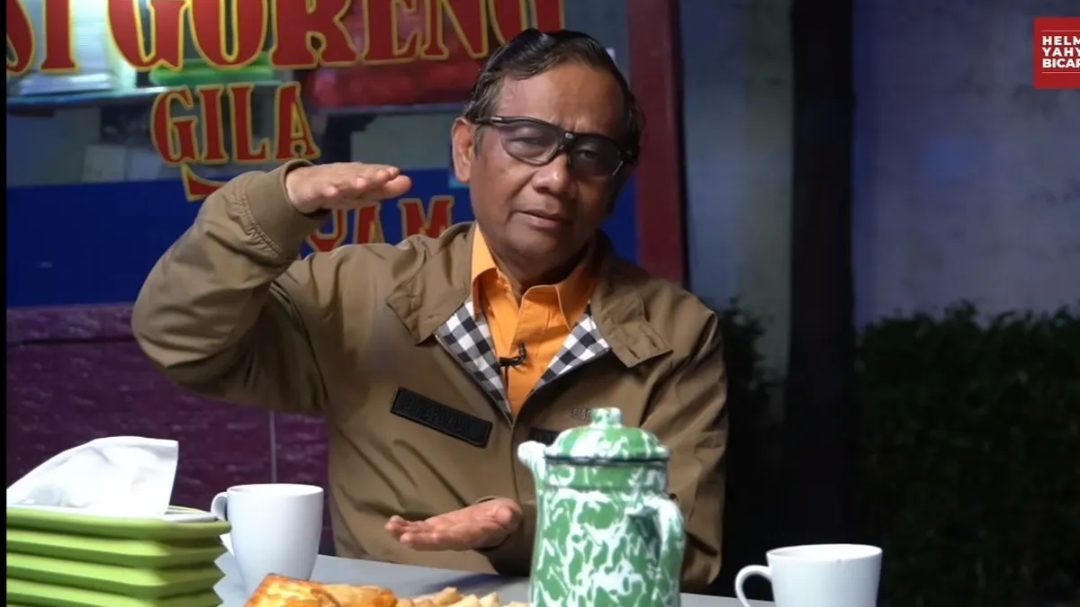 Podcast Bersama Helmy Yahya, Mahfud MD Sebut Anggota DPR RI Tak Berhak Memarahi Dirinya