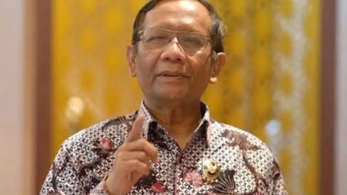 Sosok Menko Polhukam Mahfud MD membongkar kasus dugaan tindak pidana perdagangan orang (TPPO) di Batam.