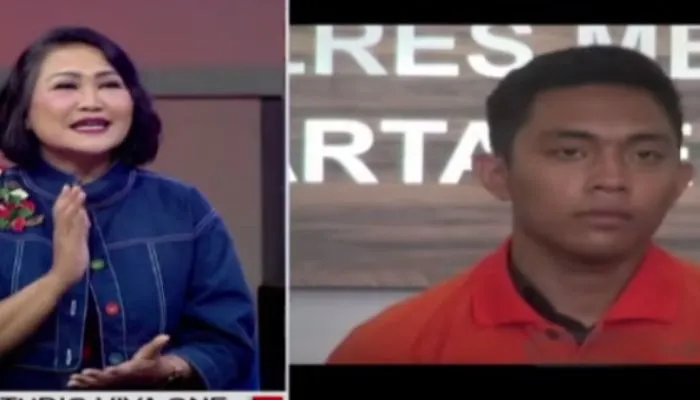 Pakar mikro ekspresi Monica Kumalasari menganalisis ekspresi dan gestur nonverbal Mario saat ditampilkan kepada media.(Foto: tangkapan layar YouTube TVOneNews)