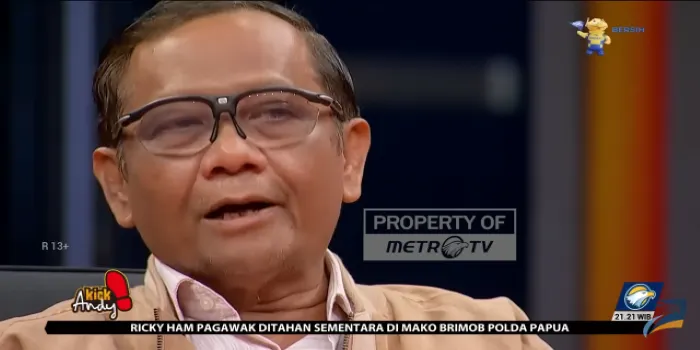 Mahfud MD angkat bicara tentang keterlibatannya dalam kasus Sambo