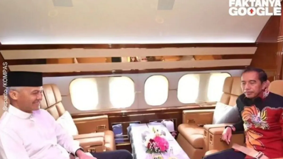 Ganjar Pranowo dan Presiden Jokowi