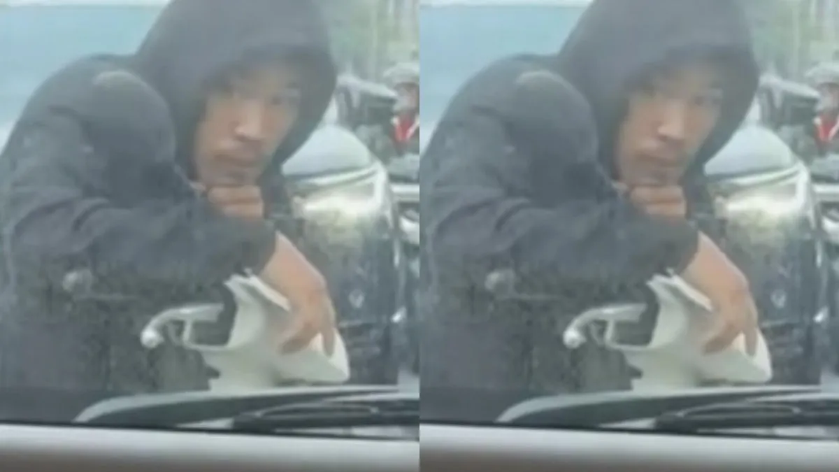 Viral Pengendara Motor Terciduk Hindari Polisi Usai Tilang Manual Kembali Diberlakukan Panik Nggak Foto TL IG @memomedsos