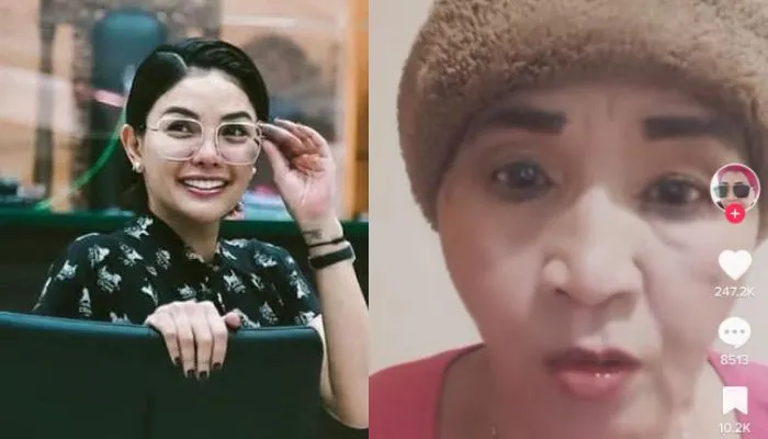 Skakmat! Ibu Cantik Semprot Nikita Mirzani yang Teriak Soal Hukuman Mati Ferdy Sambo, Netizen: The Real Nyai.(Sumber Foto: Instgaram @nikitamirzanimawardi_172 dan TikTok @nyaijabrix)