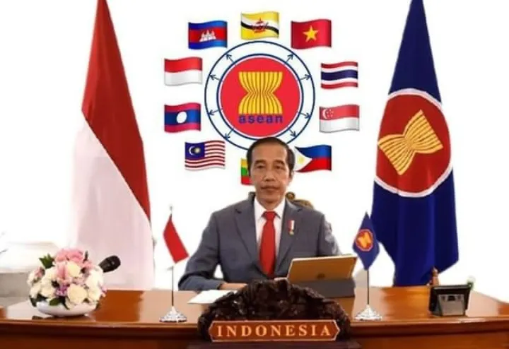 Presiden Jokowi di sidang KTT ASEAN 2023