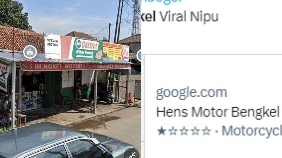Bengkel Hens Motor viral