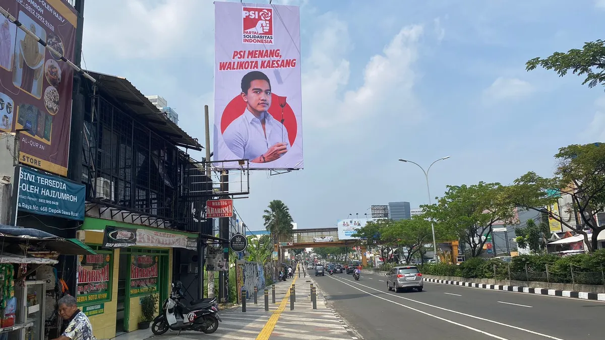 Baliho Kaesang Pangarep