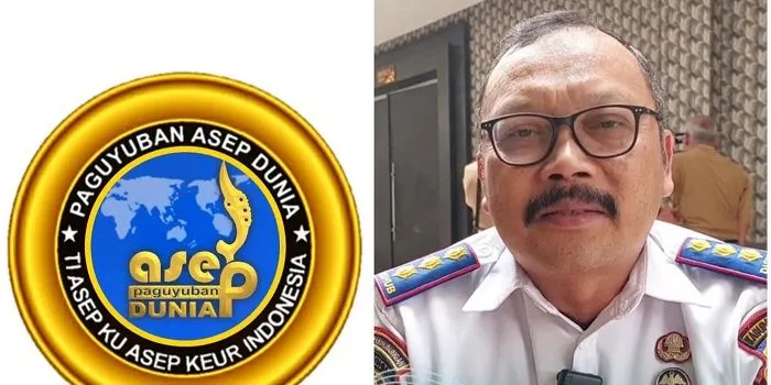 Wakil Presiden Paguyuban Asep Sedunia, Asep Jaelani menyampaikan tentang rencana acara silaturahmi Asep sedunia.*
