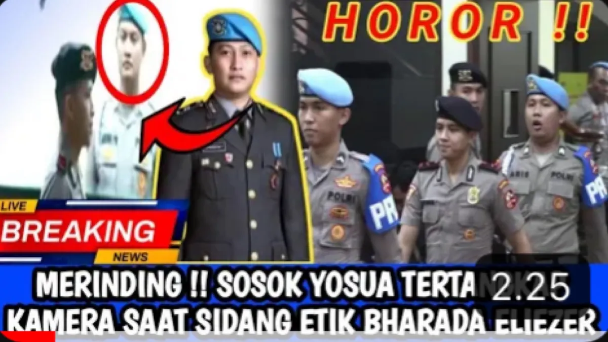  Heboh! Sosok Brigadir J Tertangkap Kamera Sangat Jelas Dalam Sidang Kode Etik Richard Eliezer, Begini Faktanya&hellip;
