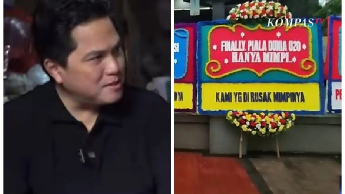Piala Dunia U-20 Hanya Mimpi, Ketum PSSI Erick Thohir Banjir Dukungan