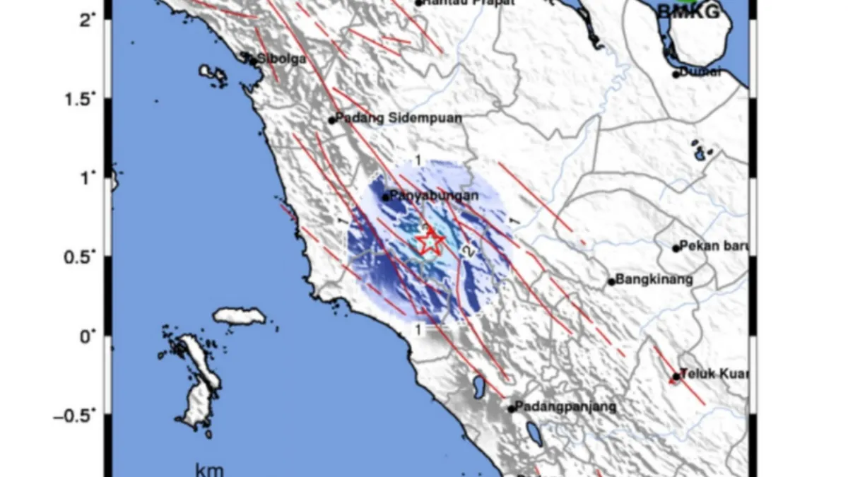 BREAKING NEWS! Gempa Bumi M 4,1 Guncang Rao, Pasaman, Sumatera Barat, Apa Penyebabnya?