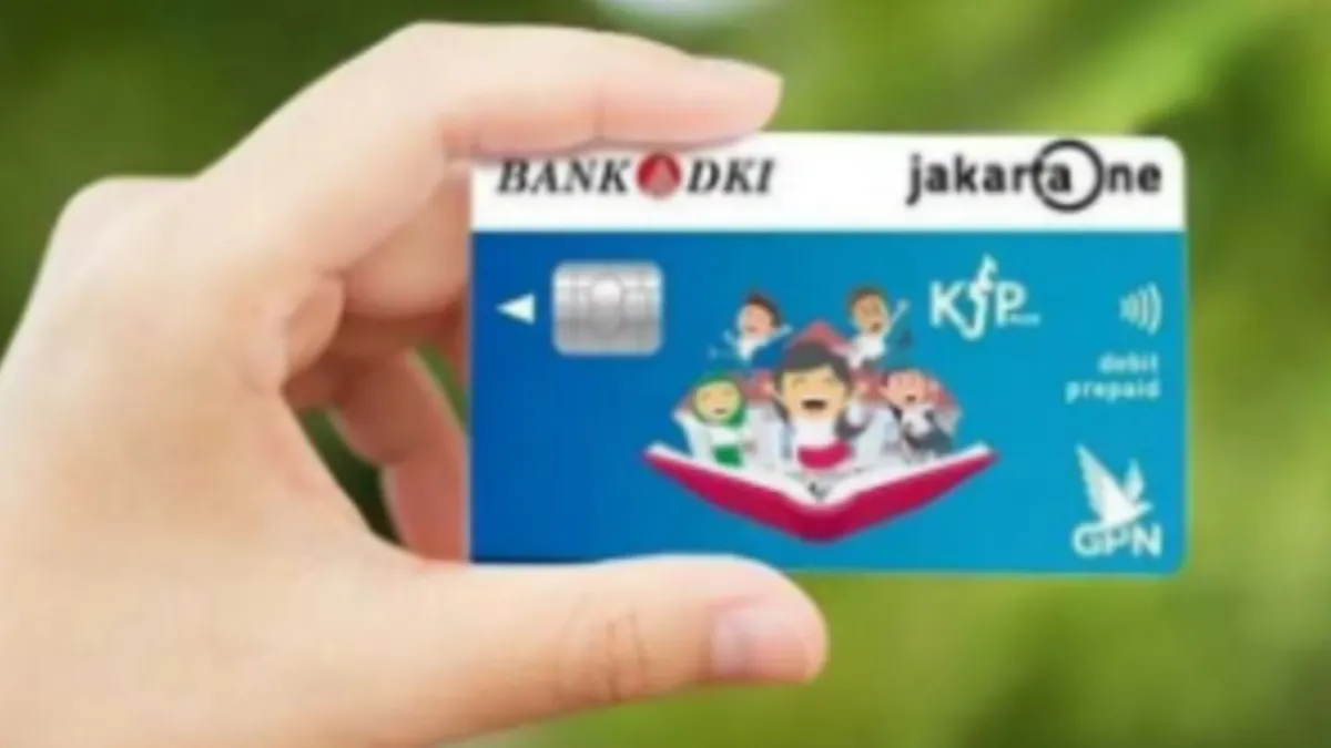 Kartu KJP.(Sumber foto: @upt.p4op)