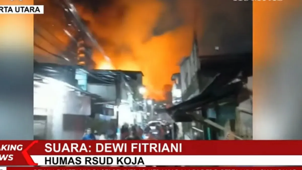 Potret Kebakaran Depo Pertamina Plumpang