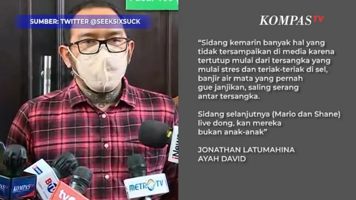 Kasus penganiayaan yang dilakukan oleh Mario Dandy terhadap David Ozora akan memasuki babak baru.