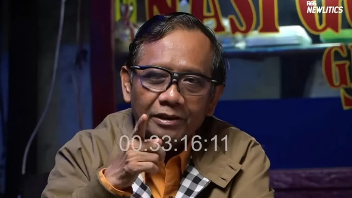 Menkopolhukam Mahfud MD