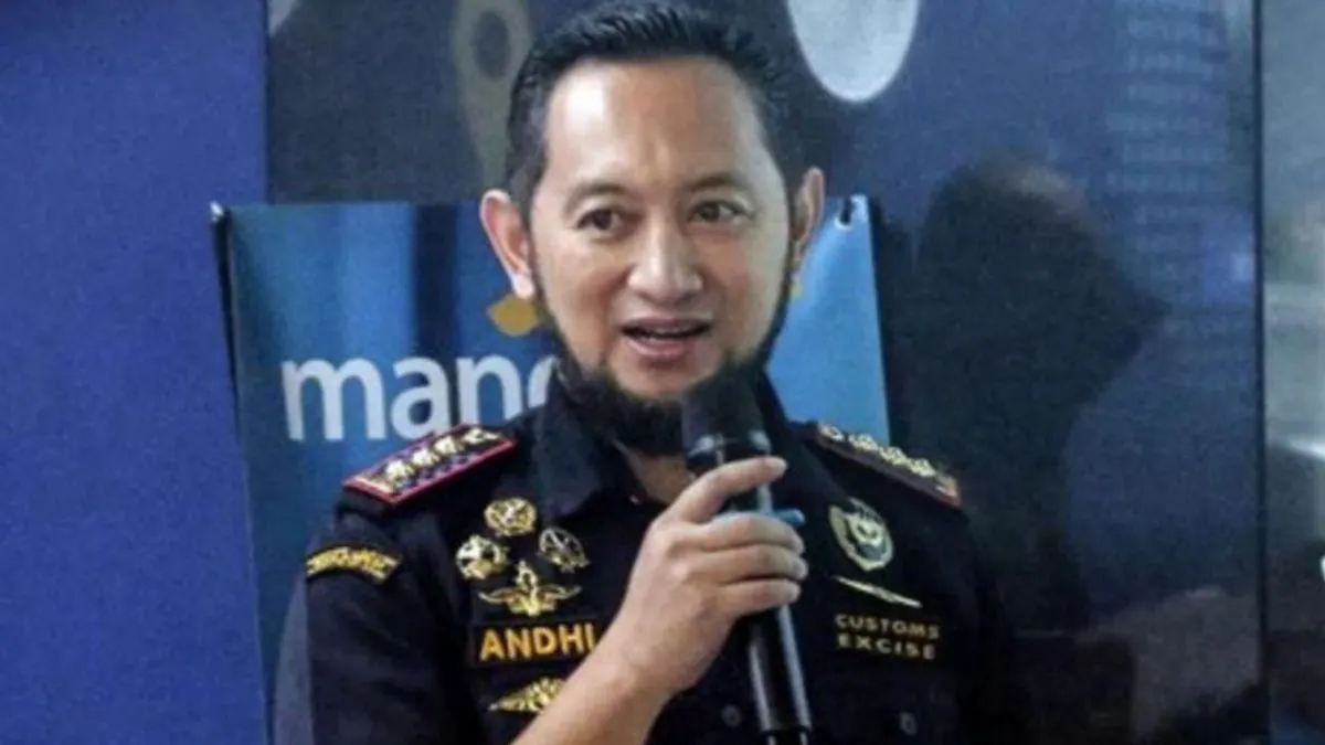 Andhi Pramono Eks Kepala Bea dan Cukai wilayah Makassar