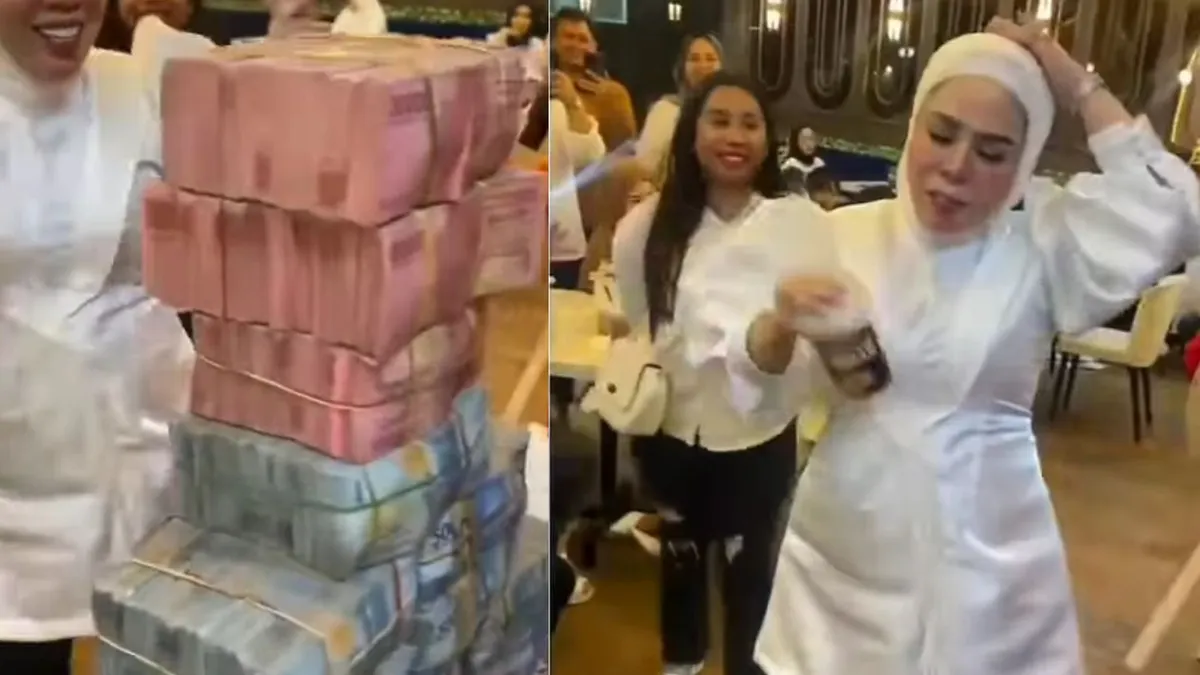 Potret Emak Sosialita Arisan Dapat Rp2,5 M